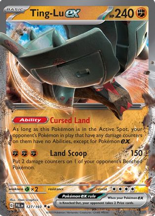 Ting-Lu ex (127) Holofoil - Paldea Evolved