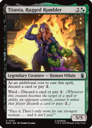Titania, Rugged Rumbler (235) - Marvel Super Heroes
