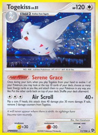 Togekiss (11) Holofoil - Great Encounters