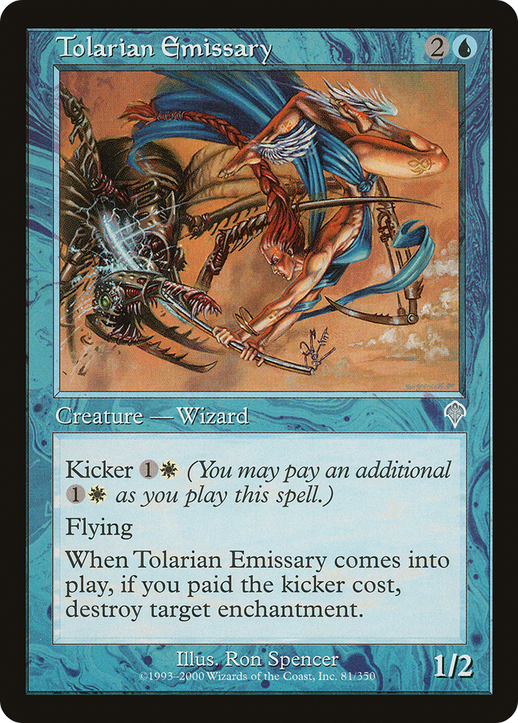 Tolarian Emissary (081) Foil - Invasion