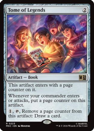 Tome of Legends (223) Surge Foil - Commander: Marvel Super Heroes