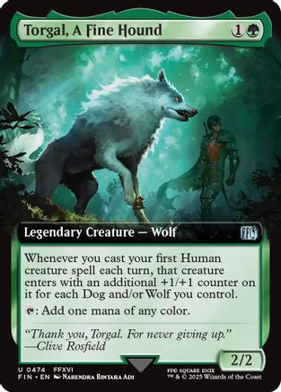 Torgal, A Fine Hound (Extended Art) (474) - FINAL FANTASY
