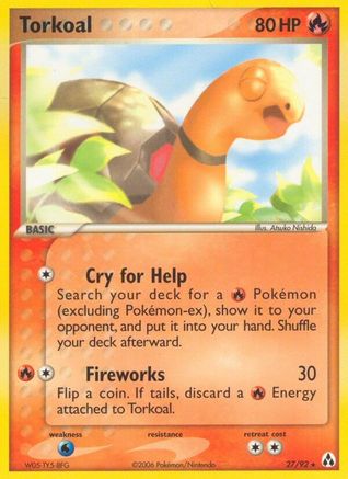 Torkoal (27) - Legend Maker