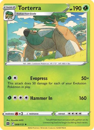 Torterra (Deck Exclusives) (8) - Brilliant Stars