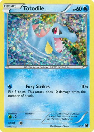 Totodile (5) Holofoil - McDonalds Promos 2016
