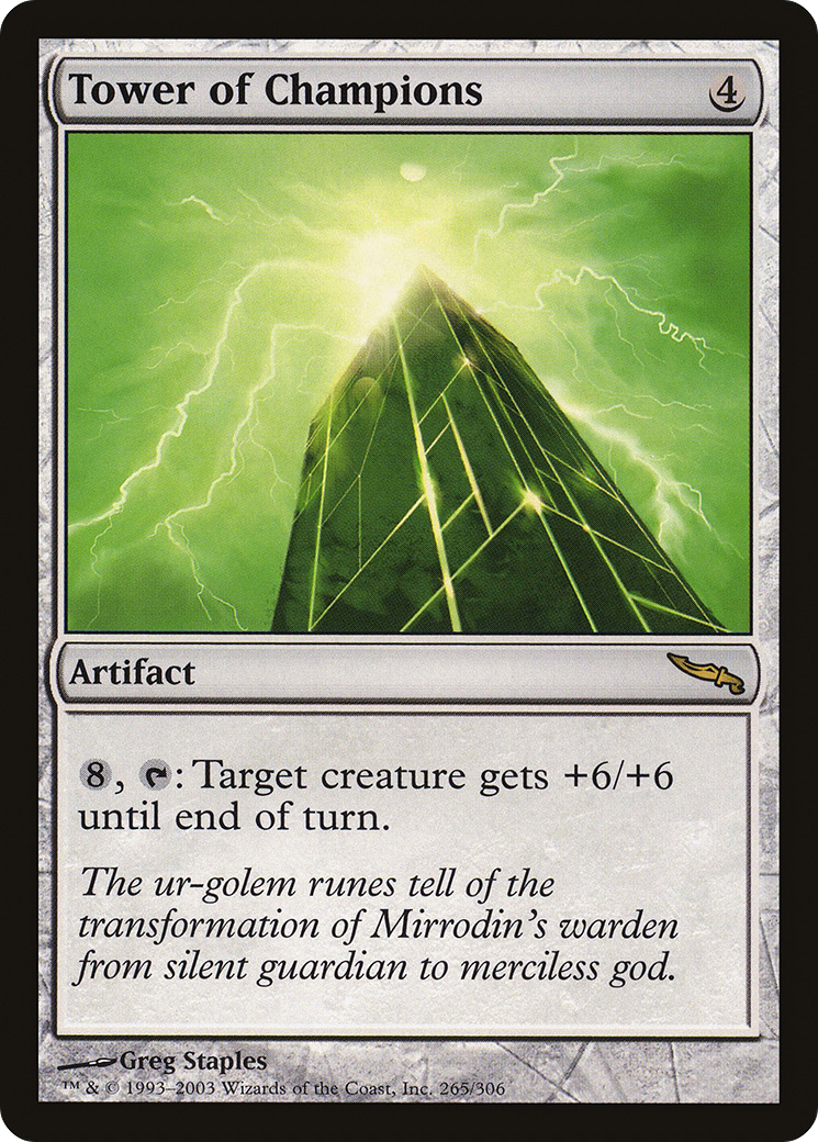Tower of Champions (265) Foil - Mirrodin
