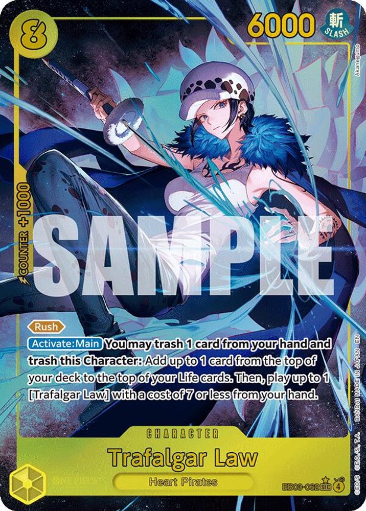 Trafalgar Law (Alternate Art) (EB03-062) Foil
