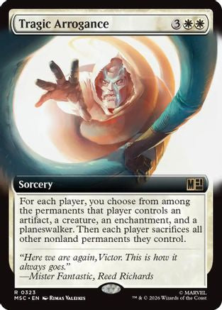 Tragic Arrogance (Extended Art) (323) - Commander: Marvel Super Heroes