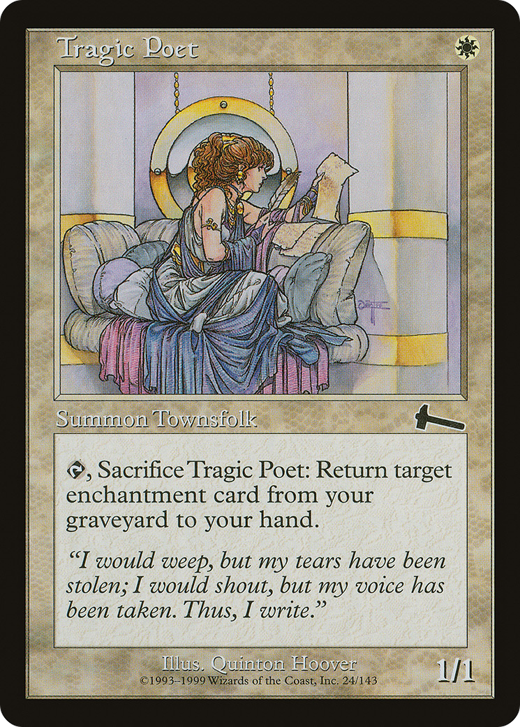 Tragic Poet (024) Foil - Urza's Legacy