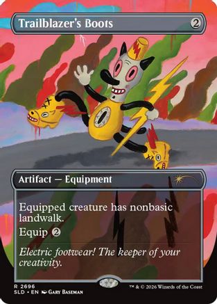 Trailblazer's Boots (2696) - Secret Lair Drop Series