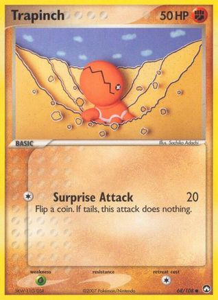 Trapinch (68) Reverse Holofoil - Power Keepers