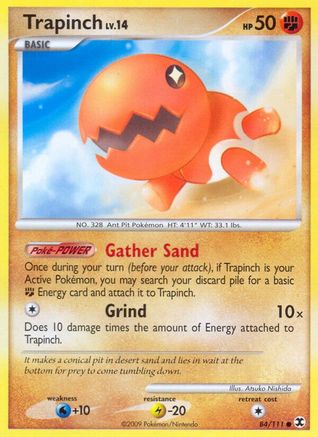 Trapinch (84) Reverse Holofoil - Rising Rivals