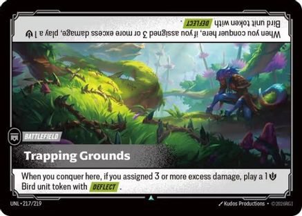 Trapping Grounds (217) Foil - Unleashed