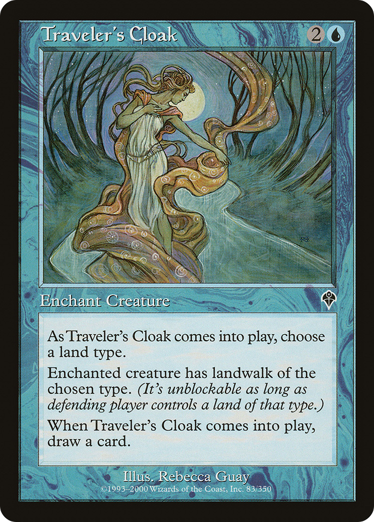 Traveler's Cloak (083) Foil - Invasion