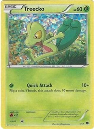 Treecko (1) Holofoil - McDonalds Promos 2015