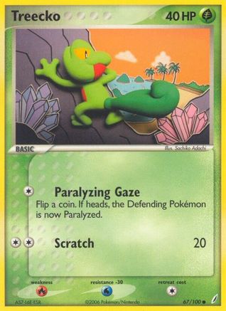 Treecko (67) - Crystal Guardians