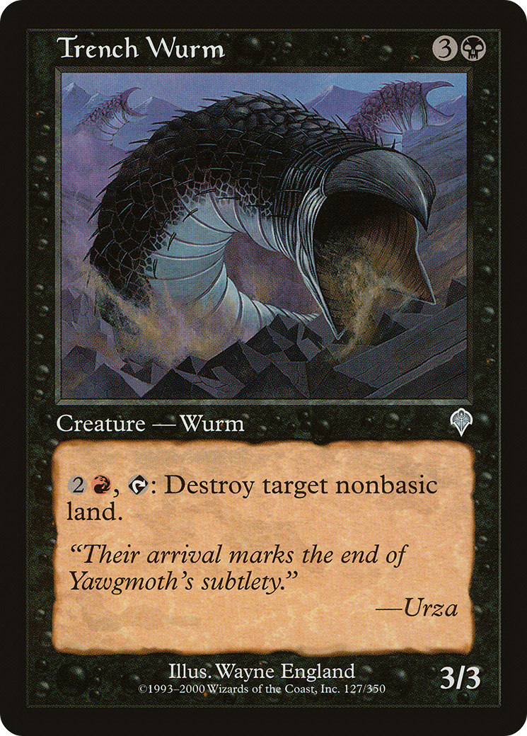 Trench Wurm (127) - Invasion