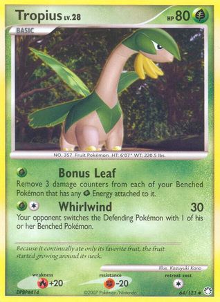 Tropius (64) - Mysterious Treasures