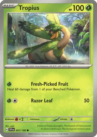 Tropius (7) - Scarlet & Violet