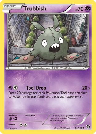 Trubbish (65) Reverse Holofoil - Plasma Storm