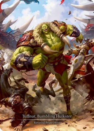 Tuffnut, Bumbling Hulkster (Marvel) (SUP001) Cold Foil - Super Slam