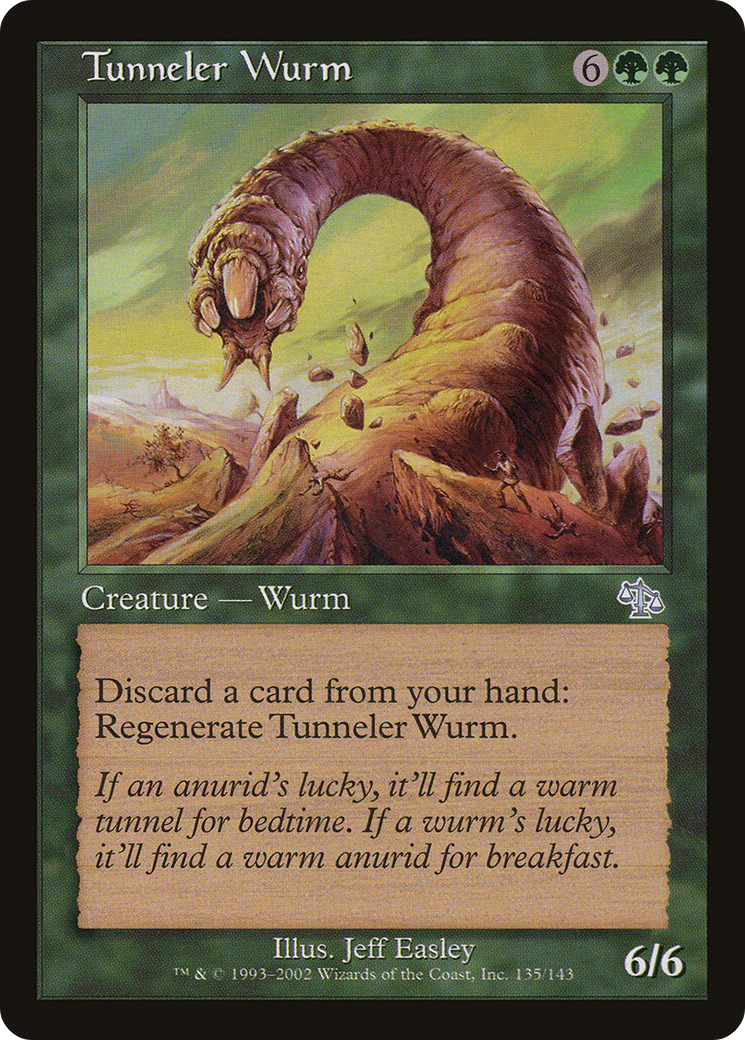 Tunneler Wurm (135) Foil - Judgment