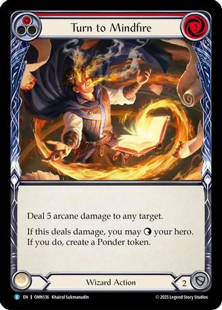 Turn to Mindfire (OMN136) - Omens of the Third Age