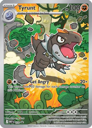 Tyrunt (70) Holofoil - Black Star Promos
