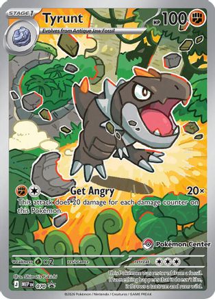 Tyrunt (Pokémon Center Exclusive) (70) Holofoil - Black Star Promos