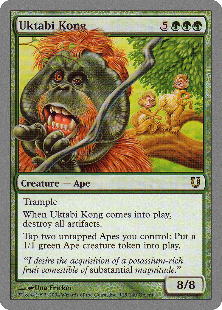 Uktabi Kong (115) Foil - Unhinged