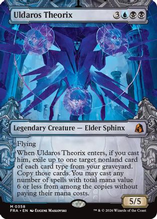 Uldaros Theorix (Sculptor's Stronghold Showcase) (358) Foil - Reality Fracture