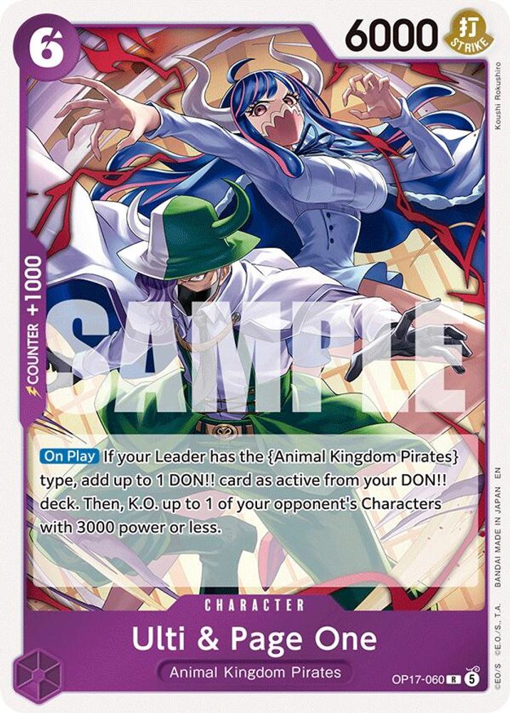 Ulti & Page One (OP17-060) Foil