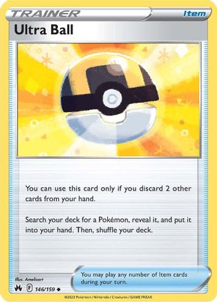 Ultra Ball (146) - Crown Zenith