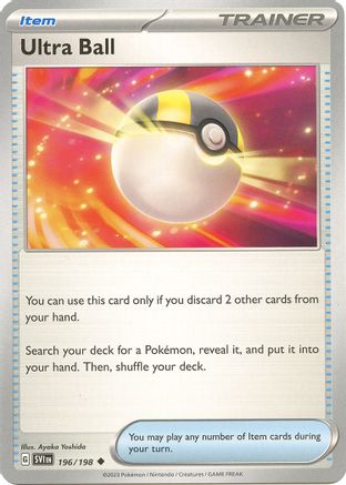 Ultra Ball (196) Reverse Holofoil - Scarlet & Violet