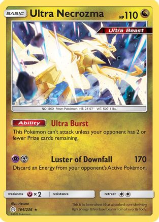 Ultra Necrozma (164) Reverse Holofoil - Cosmic Eclipse
