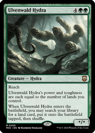 Ulvenwald Hydra (250) Ripple Foil - Commander: Modern Horizons 3