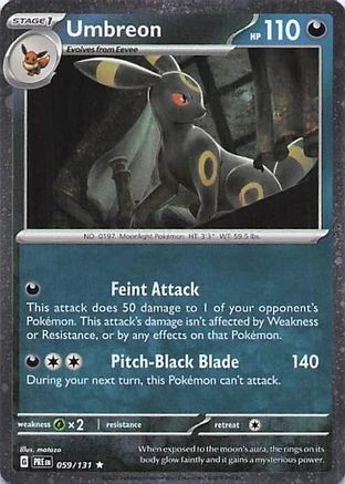 Umbreon (Cosmos Holo) (59) Holofoil - Miscellaneous Cards & Products