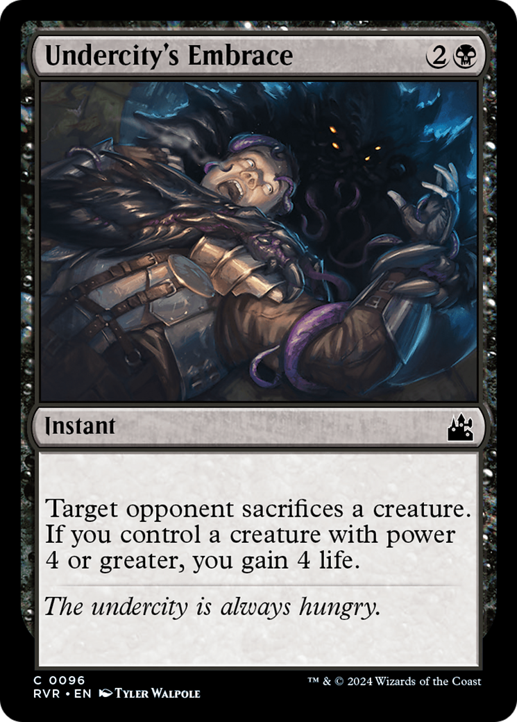 Undercity's Embrace (096) Foil - Ravnica Remastered