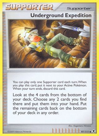 Underground Expedition (97) Reverse Holofoil - Rising Rivals