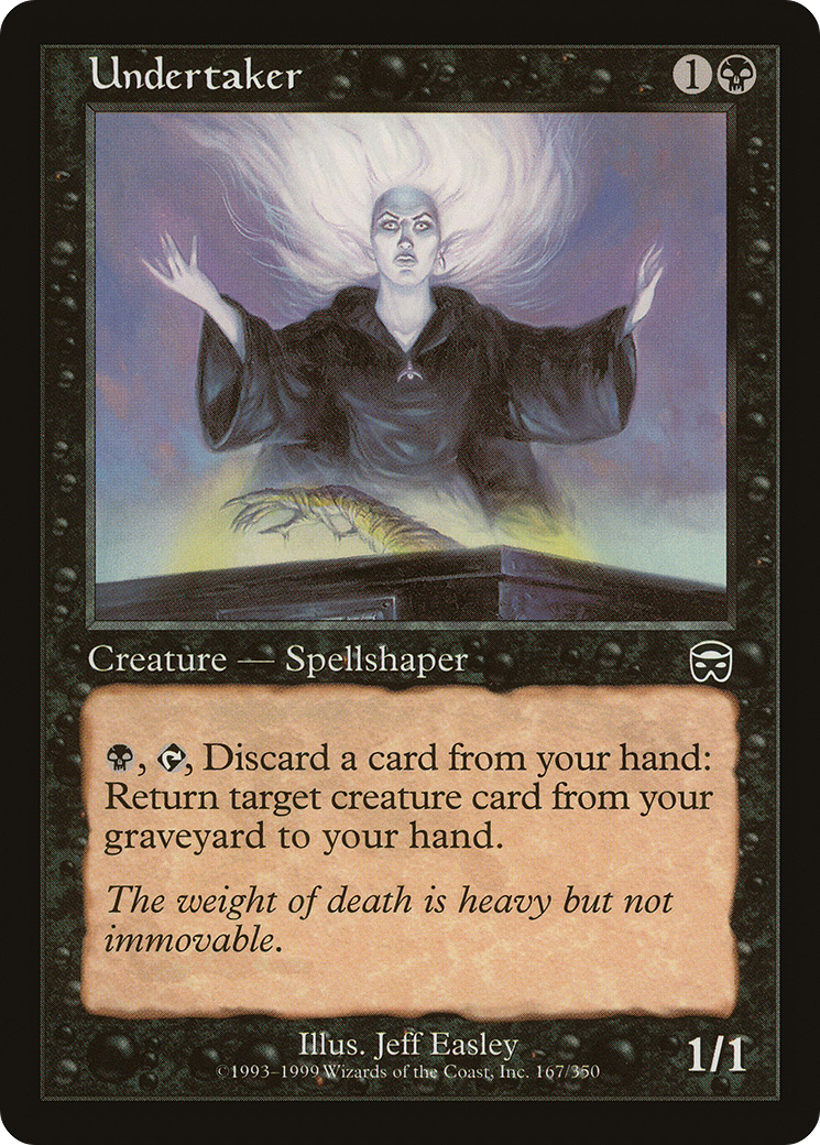 Undertaker (167) Foil - Mercadian Masques