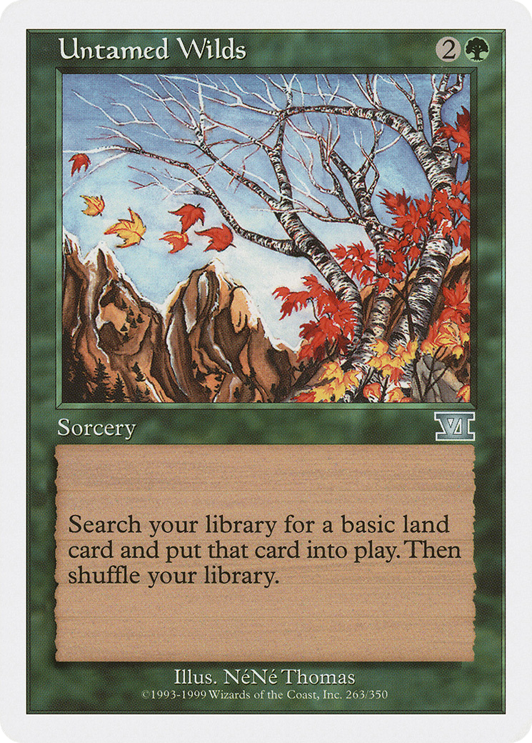 Untamed Wilds (263) - Classic Sixth Edition