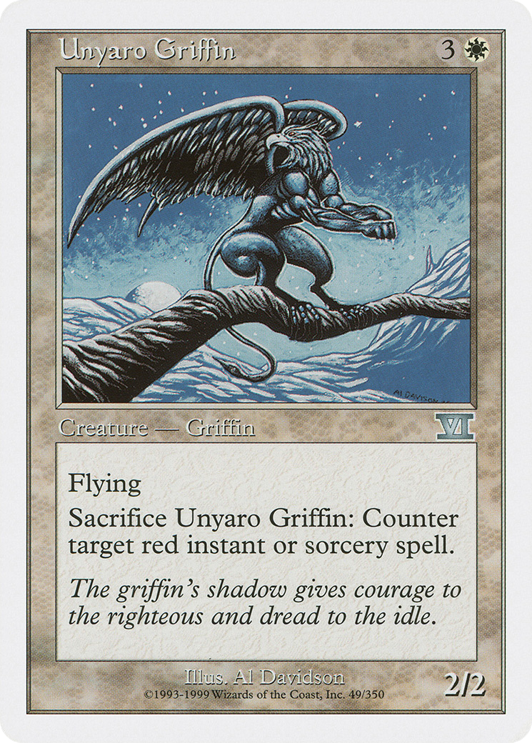 Unyaro Griffin (049) - Classic Sixth Edition