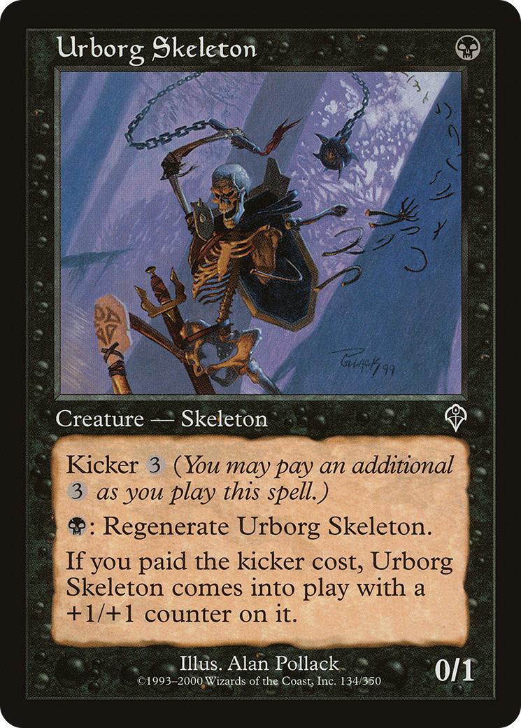 Urborg Skeleton (134) - Invasion