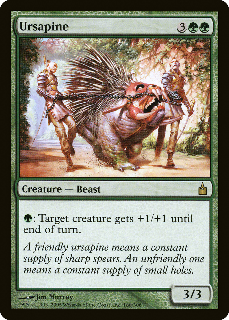 Ursapine (188) Foil - Ravnica: City of Guilds