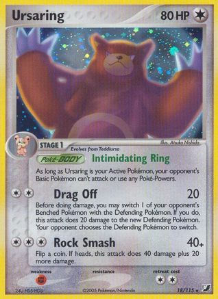 Ursaring (18) Holofoil - Unseen Forces