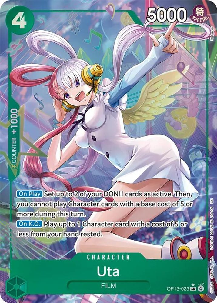 Uta (Alternate Art) (OP13-023) Foil