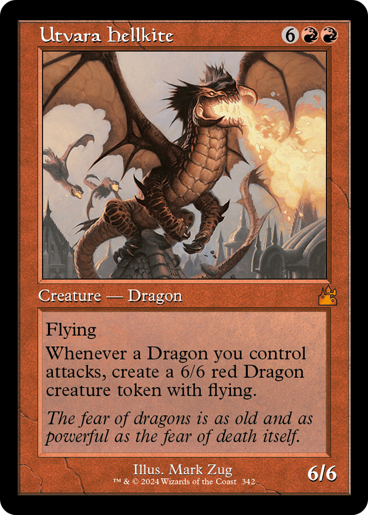Utvara Hellkite (Retro) (342) Foil - Ravnica Remastered
