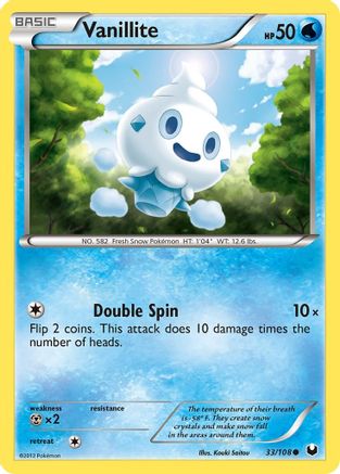 Vanillite (33) - Dark Explorers