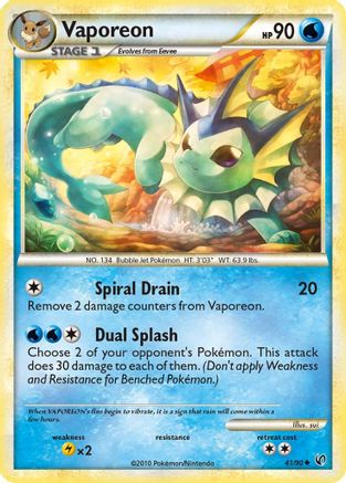 Vaporeon (41) - Undaunted