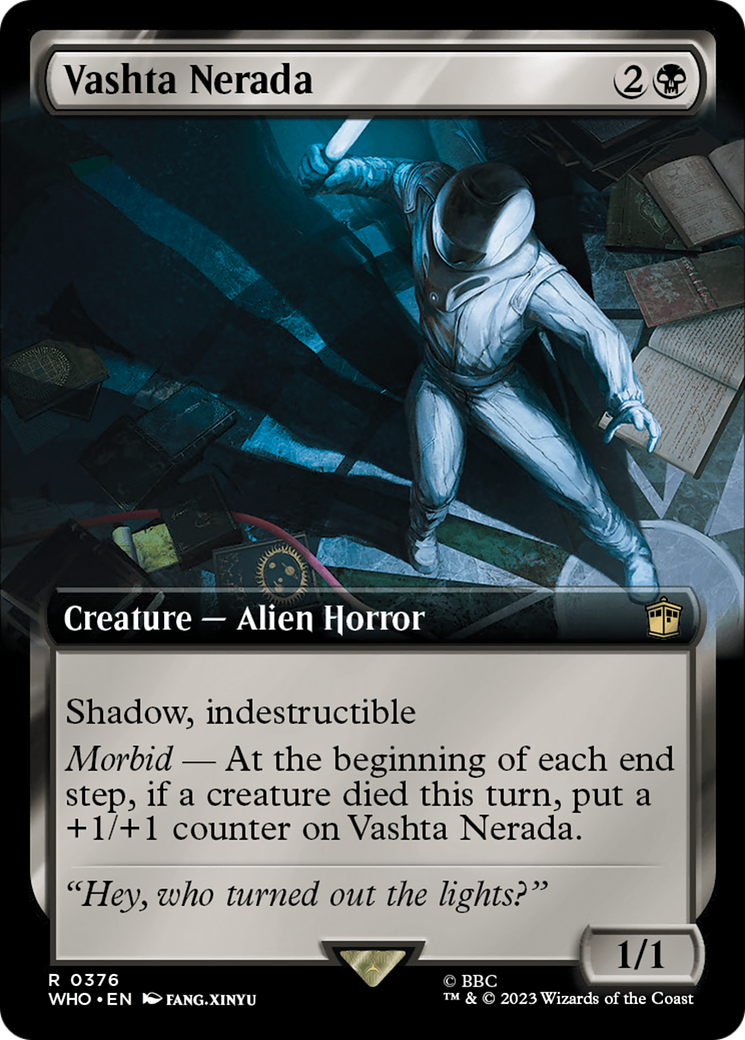 Vashta Nerada (Extended Art) (376) Foil - Doctor Who